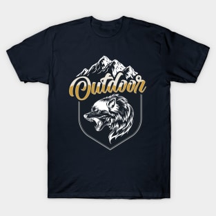 outdoor wolf T-Shirt